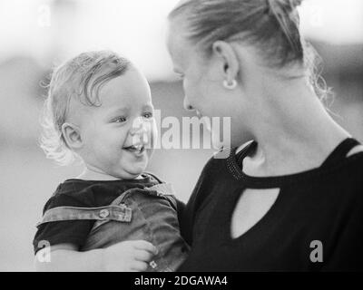 Sourire Enfant heureux Banque D'Images