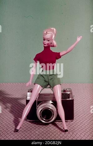 Barbie Doll image publicitaire, 1959 Banque D'Images