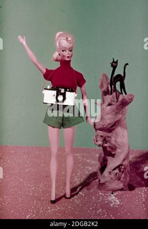 Barbie Doll image publicitaire, 1959 Banque D'Images