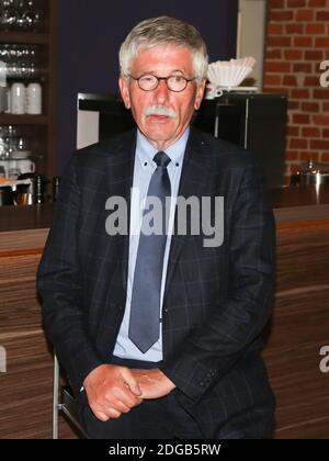 Auteur et ancien politicien Thilo Sarrazin sur 29.04.19 à Magdeburg Banque D'Images