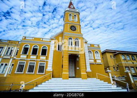 Florianópolis (SC), 16/07/2020 - Hospitais / Coronavírus - ***ARQUIVO*** Hospital de Caridade em Florianópolis, Santa Catarina durante a pandemia do C. Banque D'Images