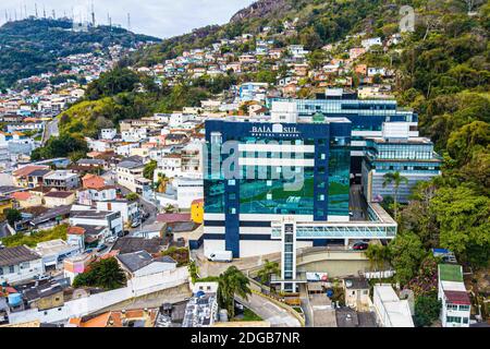 Florianópolis (SC), 16/07/2020 - Hospitais / Coronavírus - ***ARQUIVO*** Hospital Baía Sul em Florianópolis, Santa Catarina durante a pandemia do COVI Banque D'Images