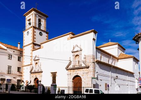 Église de Nuestra Señora de la Encarnación, c'est un temple construit au début du XVIIIe siècle et d'origine mudejar. Au cours du XVIIIe siècle, Banque D'Images