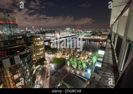 Vue depuis le Tate Modern de Londres Banque D'Images