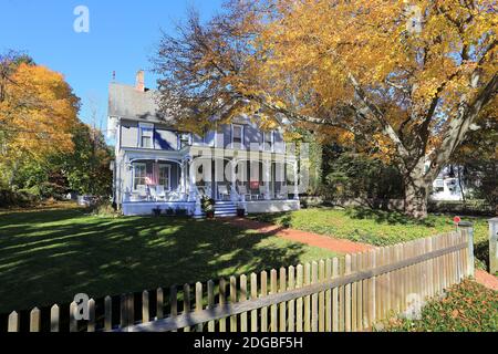 Maison privée Setauket long Island New York Banque D'Images