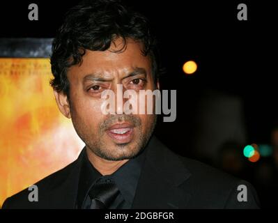 Irrfan Khan assiste à la première de 'The namesake' aux cinémas Chelsea West à New York le 6 mars 2007. Crédit photo : Henry McGee/MediaPunch Banque D'Images