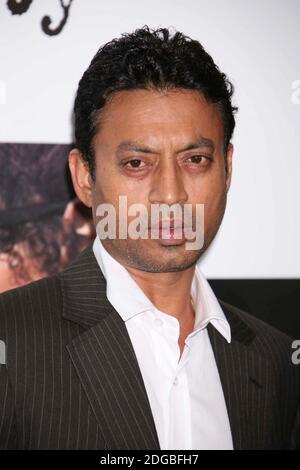 Irrfan Khan assiste à la première de 'A Mighty Heart' au théâtre Ziegfeld à New York le 13 juin 2007. Crédit photo : Henry McGee/MediaPunch Banque D'Images