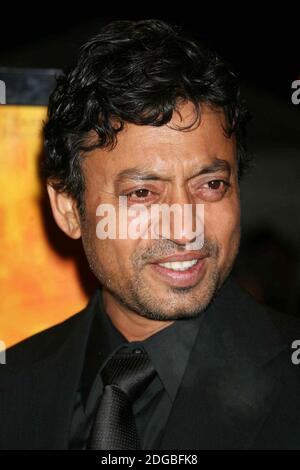 Irrfan Khan assiste à la première de 'The namesake' aux cinémas Chelsea West à New York le 6 mars 2007. Crédit photo : Henry McGee/MediaPunch Banque D'Images