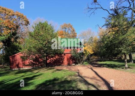 Frank Melville Memorial Park Setauket long Island Banque D'Images