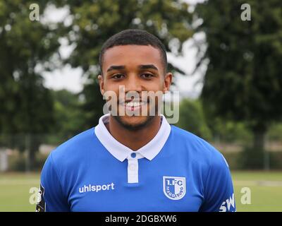 Leon Bell Bell Bell (1.FC Magdeburg, DFB 3.saison Liga 2019-20) Banque D'Images