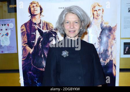 Christine Dejoux assistent à la projection du film au long de Riviere Fango au cinéma le Luminor a Paris, France le 03 avril 2017. Photo d'Aurore Marechal/ABACAPRESS.COM Banque D'Images