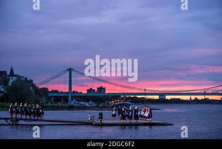 Lumières de Cologne 2019 Banque D'Images