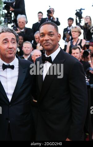 Le jury Will Smith arrive à la cérémonie de projection et d’ouverture des Fantomes d’Ismael qui s’est tenue au Palais des Festivals à Cannes, le 17 mai 2017, dans le cadre du 70e Festival de Cannes. Photo de David Boyer/ABACAPRESS.COM Banque D'Images