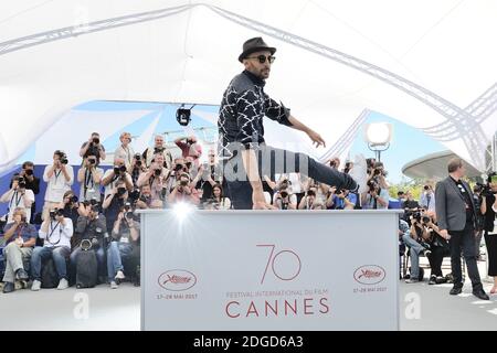 Jr participant au photocall visages, lieux (visites, villages) dans le cadre du 70ème Festival de Cannes, France, le 19 mai 2017. Photo d'Aurore Marechal/ABACAPRESS.COM Banque D'Images