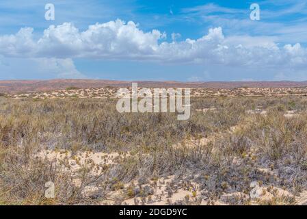 Paysage, du parc national de Cape Range en Australie Banque D'Images