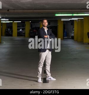 Jean-Christophe Yanne pose pour des photos à Genève, Suisse, le 17 mai 2017. Photo de Loona/ABACAPRESS.COM Banque D'Images