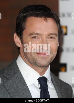 Hugh Jackman accueille le Marriott St Pancras Renaissance London Hotel de Londres, le programme « Live Below the Line Charity ». Banque D'Images