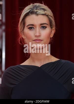 Charley Webb arrive pour les British SOAP Awards 2011 à Granada Studios, Manchester. Banque D'Images