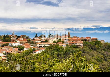 La Ville De Sighnaghi, Géorgie, Asie Banque D'Images