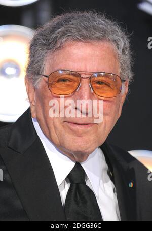 Tony Bennett arrive aux MTV Video Music Awards 2011 au Nokia Theatre L.A. EN DIRECT le 28 août 2011 à Los Angeles, Californie. Banque D'Images