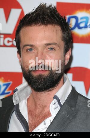 Emmett J Scanlan arrive aux TV Choice Awards 2011, The Savoy London. Banque D'Images