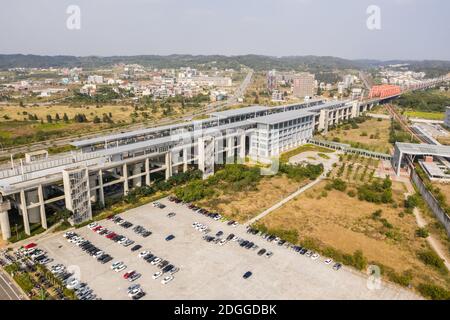 Miaoli County Taiwan High Speed Rail Banque D'Images