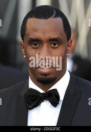 Sean P Diddy Combes arrive pour les 84e Academy Awards au Kodak Theatre de Los Angeles. Banque D'Images