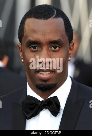 Sean P Diddy Combes arrive pour les 84e Academy Awards au Kodak Theatre de Los Angeles. Banque D'Images