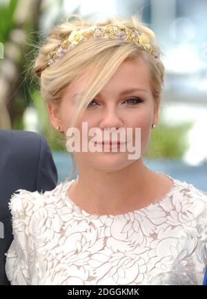 Kirsten Dunst au photocall pour sur la route au Palais de Festival. Partie du 65e Festival de Cannes. Banque D'Images