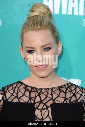 Elizabeth Banks arrive aux MTV film Awards 2012, Universal City, Los Angeles. Banque D'Images