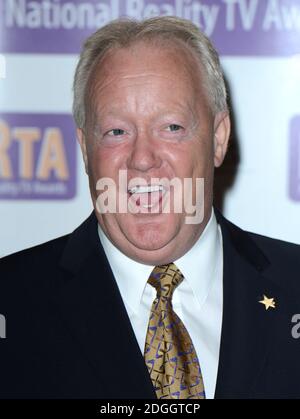 Keith Chegwin arrive aux National Reality TV Awards 2012, Porchester Hall, Londres. Banque D'Images