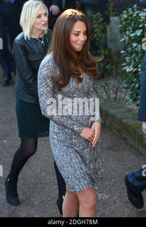 La duchesse de Cambridge, patron d'action sur la toxicomanie, visite Hope House à Chiswick, Londres. Banque D'Images