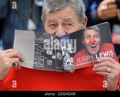 Jerry Lewis au photocall pour Max Rose, dans le cadre du 66e Festival de Cannes, Palais de Festival, Cannes. Banque D'Images