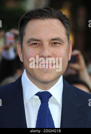 David Walliams arrive à la première mondiale de la fin du monde, Empire Cinema, Leicester Square, Londres. Banque D'Images