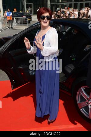 Sharon Osbourne arrive à la X Factor London Auditions, Wembley Arena, Londres. Banque D'Images