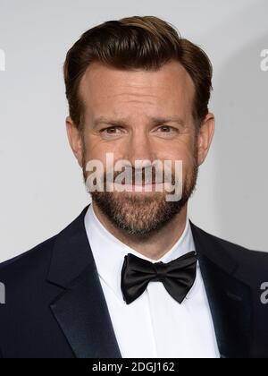 Jason Sudeikis dans la salle de presse des 86e Academy Awards qui se tiennent au Dolby Theatre à Hollywood, Los Angeles, CA, USA, le 2 mars 2014. Banque D'Images