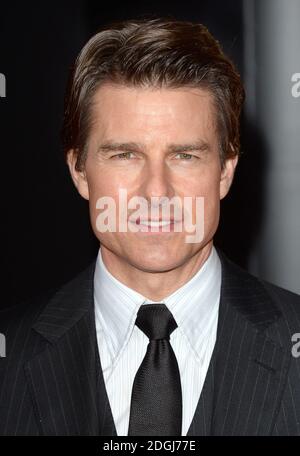 Tom Cruise arrivant à The Edge of Tomorrow World Premiere, BFI IMAX, Waterloo, Londres. Banque D'Images