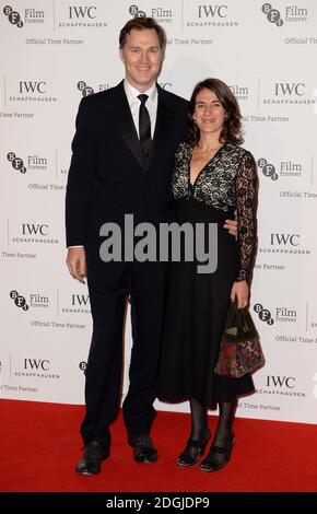 David Morrissey et Esther Freud assistent au Gala de la CBI en l'honneur du British film Institute à Battersea Evolution, Londres. Banque D'Images