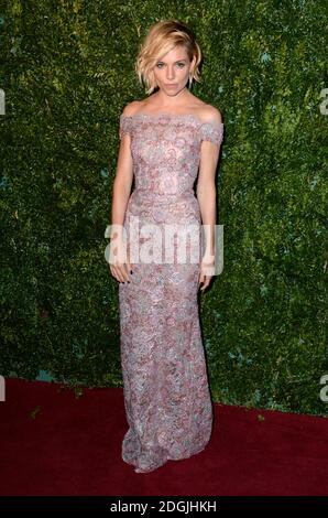 Sienna Miller arrivée au 60e Evening Standard Theatre Awards, le Palladium Theatre, Londres. Banque D'Images