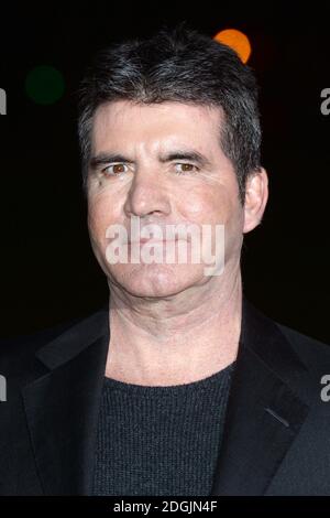 Simon Cowell arrivant à UNE nuit de héros : le Sun Military Awards 2014, Greenwich Maritime Museum, Londres. Banque D'Images