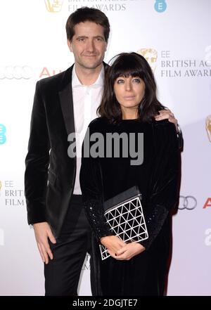 Kris Thykier et Claudia Winkleman assistent au Parti des nominés EE BAFTA co-organisé par Audi, à Londres Banque D'Images