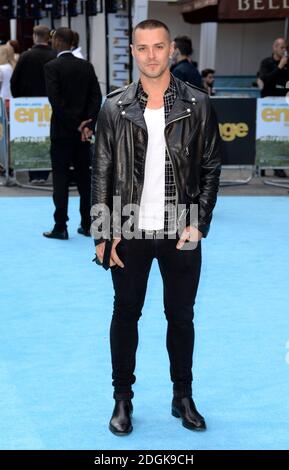 Matt Willis participe à la première du film d'Entourage au Royaume-Uni, qui a eu lieu au vue West End, 3 Cranbourn Street, Leicester Square, Londres (crédit obligatoire : DOUG PETERS/ EMPICS Entertainment) Banque D'Images