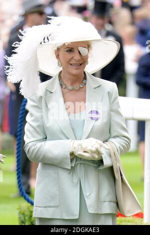 La princesse Michael de Kent avant le début des courses. (Crédit obligatoire : DOUG PETERS/EMPICS Entertainment) Banque D'Images