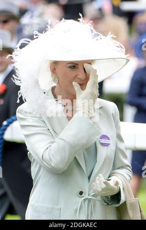 La princesse Michael de Kent avant le début des courses. (Crédit obligatoire : DOUG PETERS/EMPICS Entertainment) Banque D'Images