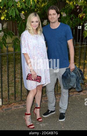Fearne Cotton et son mari Jesse Wood arrivent à la Serpentine Gallery Summer Party, Hyde Park, Londres. Banque D'Images