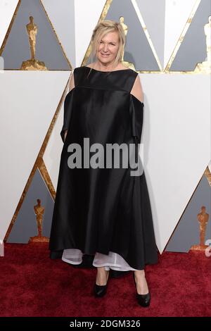 Jacqueline West arrive au 88e Academy Awards qui s'est tenu au Dolby Theatre à Hollywood, Los Angeles, CA, USA, le 28 février 2016. Banque D'Images