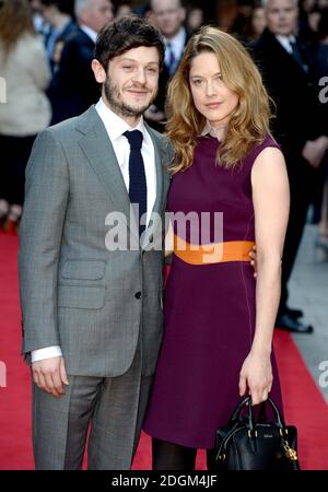 Iwan Rheon et Zoe Grisedale assistent aux Jameson Empire film Awards 2016 qui se tiennent à Grosvenor House, sur Park Lane, Londres. Crédit photo à lire : Doug Peters/ EMPICS Entertainment Banque D'Images