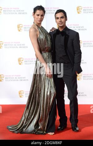 Kunal Nayyar et Neha Kapur assistent aux BAFTA TV Awards 2016 de la House of Fraser au Royal Festival Hall, Southbank, Londres.Tom Hiddleston assiste aux BAFTA TV Awards 2016 de la House of Fraser au Royal Festival Hall, Southbank, Londres. Le crédit photo devrait se lire comme suit : Doug Peters/EMPICS Entertainment Banque D'Images