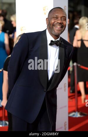 Lenny Henry assiste aux BAFTA TV Awards 2016 de la Maison du Fraser au Royal Festival Hall, Southbank, Londres. Le crédit photo devrait se lire comme suit : Doug Peters/EMPICS Entertainment Banque D'Images