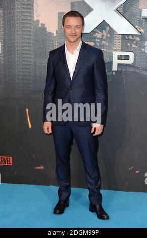 James McAvoy assiste au X Men: Apocalypse Global Fan screening tenu au BFI IMAX à Londres. Le crédit photo devrait se lire comme suit : Doug Peters/EMPICS Entertainment Banque D'Images